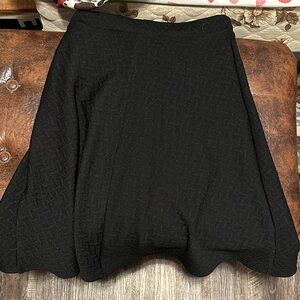 Annie Classic Black A-Line Skirt 2 for $15